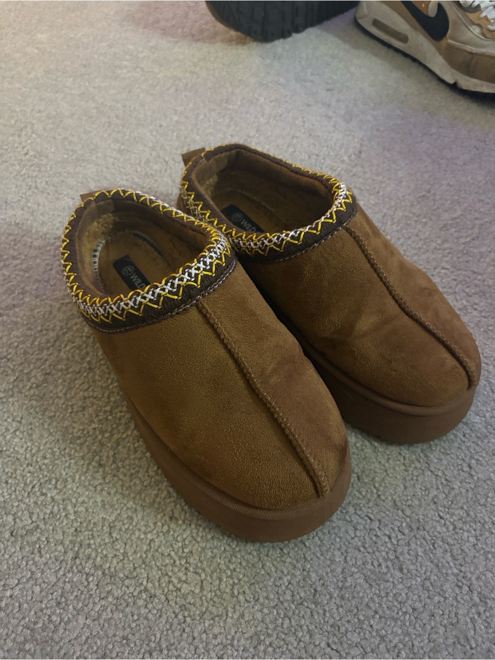 Wild Diva Platform Slippers